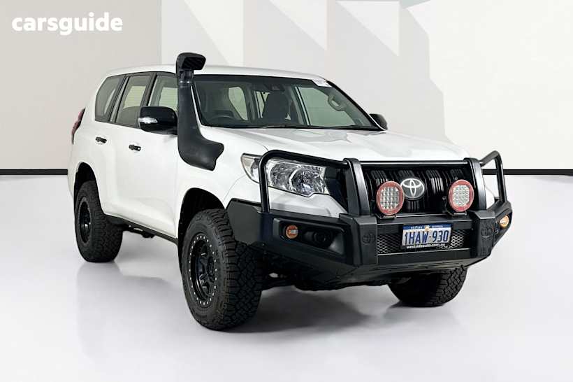 White 2020 Toyota Landcruiser Prado Wagon Gx (4X4)