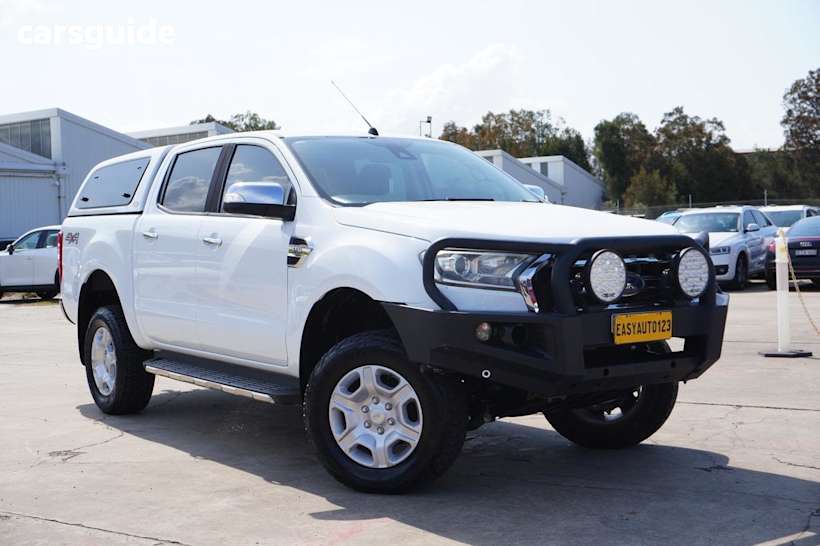 White 2017 Ford Ranger Dual Cab Utility Xlt 3.2 (4X4)
