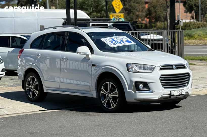 White 2016 Holden Captiva SUV LTZ 4X4