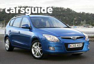 Blue 2011 Hyundai I30 Wagon Cw Sx 2.0