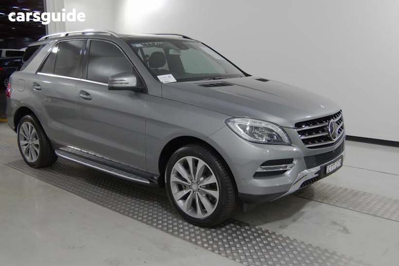 Grey 2014 Mercedes-Benz ML350 Wagon Cdi Bluetec (4X4)