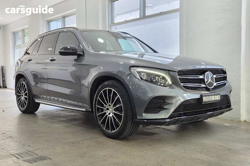 Grey 2015 Mercedes-Benz GLC-Class SUV GLC250 D 4WD