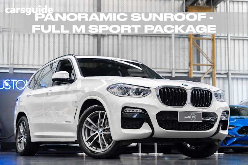 White 2018 BMW X3 SUV XDRIVE20D 4X4
