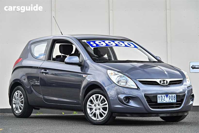 Grey 2011 Hyundai I20 Hatch ACTIVE F