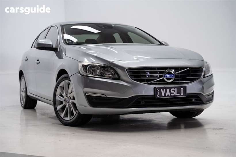 Silver 2016 Volvo S60 Sedan T4 KINETIC F