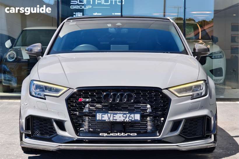 Grey 2020 Audi RS3 Sedan 2.5 Tfsi Quattro Carbon Editn