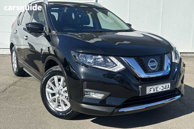 Black 2020 Nissan X-Trail Wagon St-L (2Wd) (5Yr)