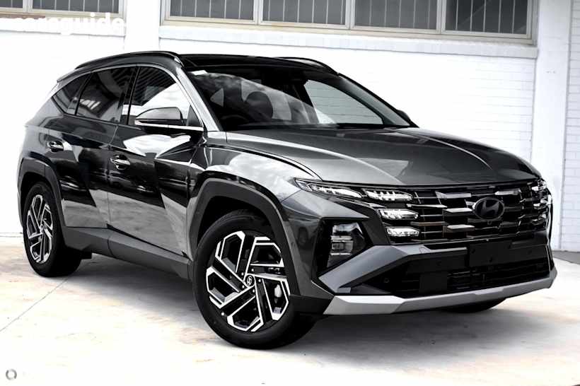 Grey 2025 Hyundai Tucson SUV PREMIUM 4X4