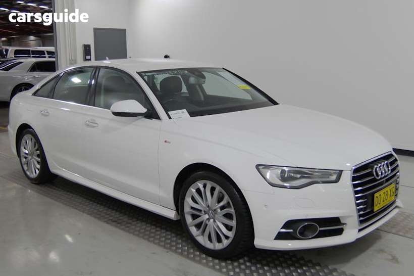 White 2015 Audi A6 Sedan 1.8 Tfsi