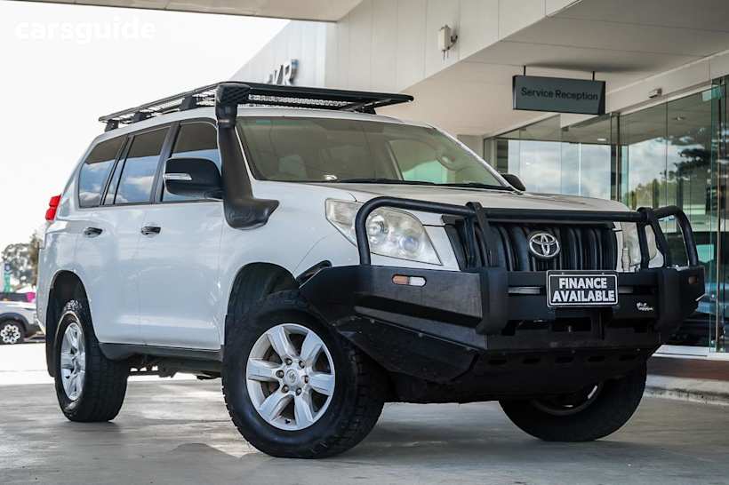 White 2012 Toyota Landcruiser Prado Wagon Gx (4X4)