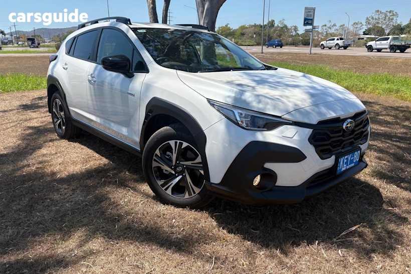 White 2024 Subaru Crosstrek SUV HYBRID L 4WD