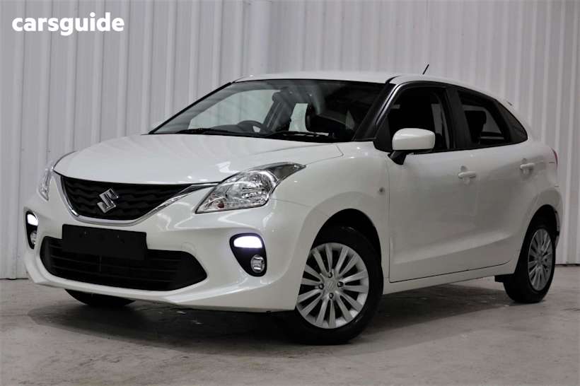 White 2022 Suzuki Baleno Hatch GL F