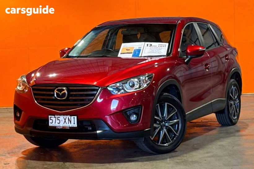 Red 2015 Mazda CX-5 Wagon Maxx Sport (4X2)
