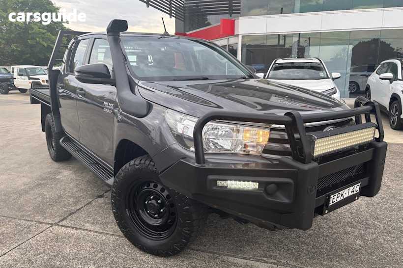 Grey 2017 Toyota Hilux Ute Tray SR 4X4