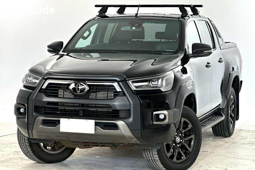 Black 2021 Toyota Hilux Ute Tray ROGUE 4X4