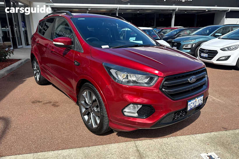 Red 2019 Ford Escape SUV ST-LINE 4X4