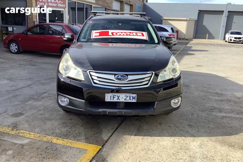 Black 2009 Subaru Outback Wagon 3.6R Premium