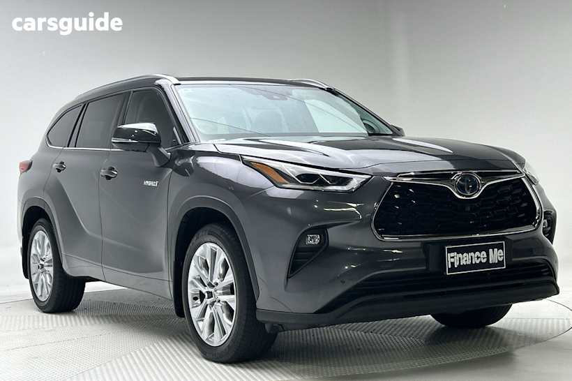 Grey 2022 Toyota Kluger SUV GRANDE 4X4