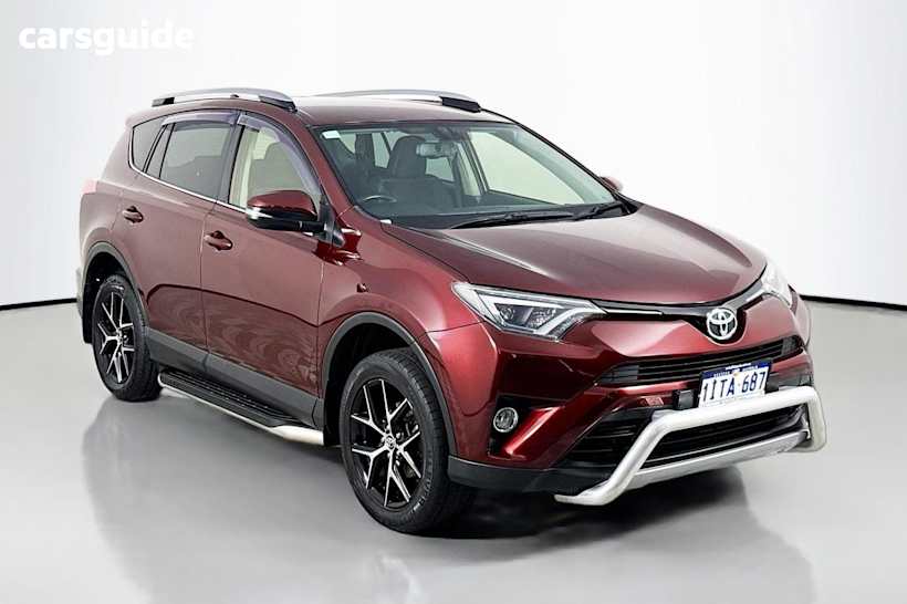 Red 2016 Toyota RAV4 Wagon Gxl (4X4)