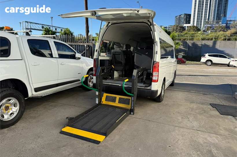 White 2011 Toyota HiAce OtherCar COMMUTER R