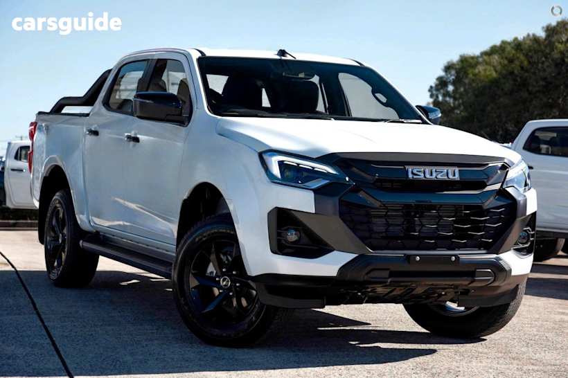 White 2025 Isuzu D-MAX Ute Tray X-RIDER 4X4