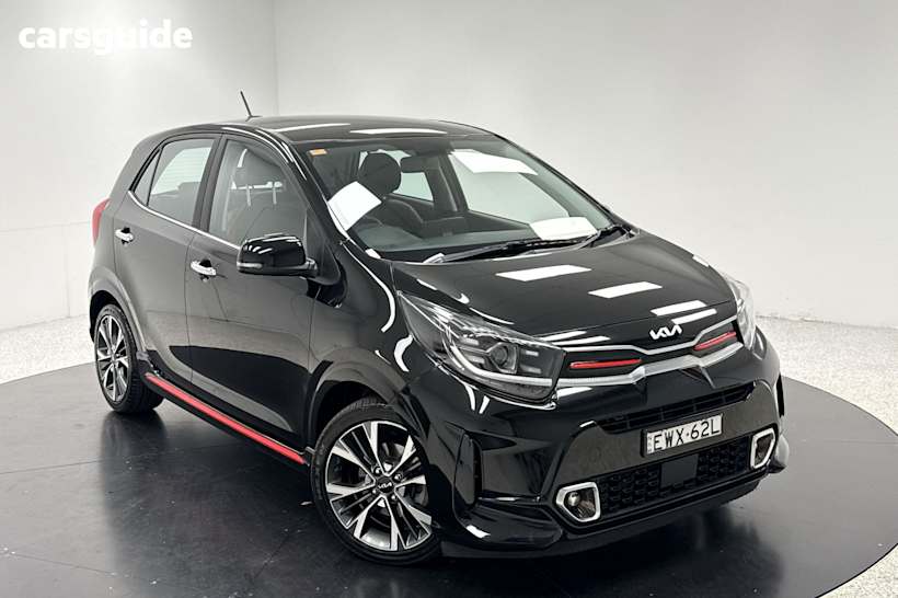Black 2022 Kia Picanto Hatch GT-LINE F