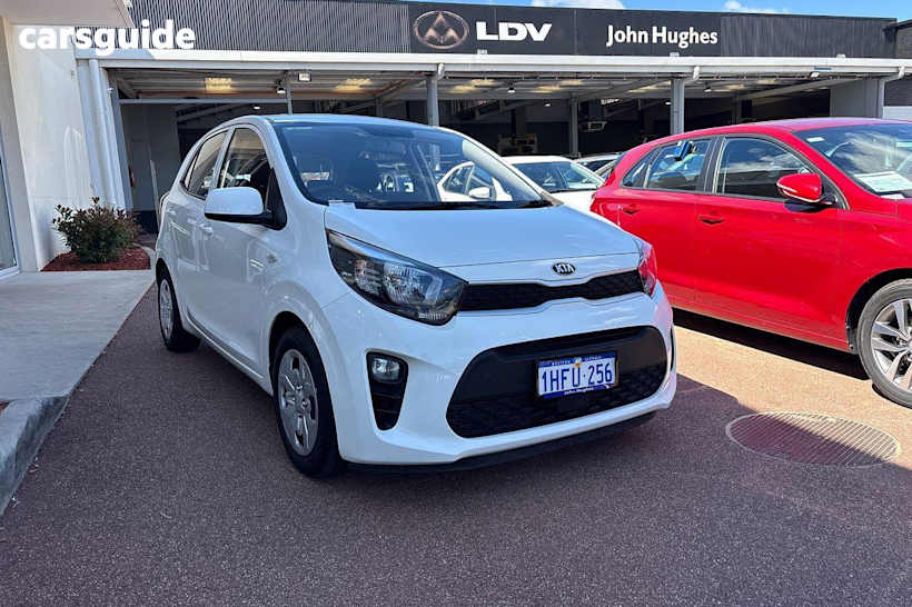 White 2020 Kia Picanto Hatch S F
