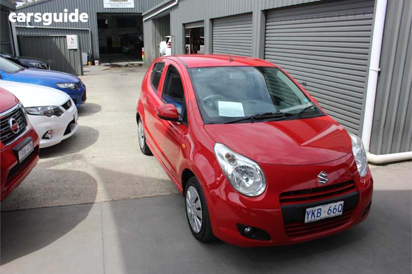 Red 2014 Suzuki Alto Hatchback Gl