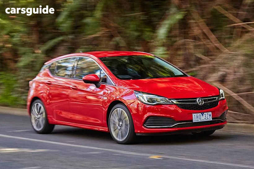 White 2018 Holden Astra Hatchback Rs-V