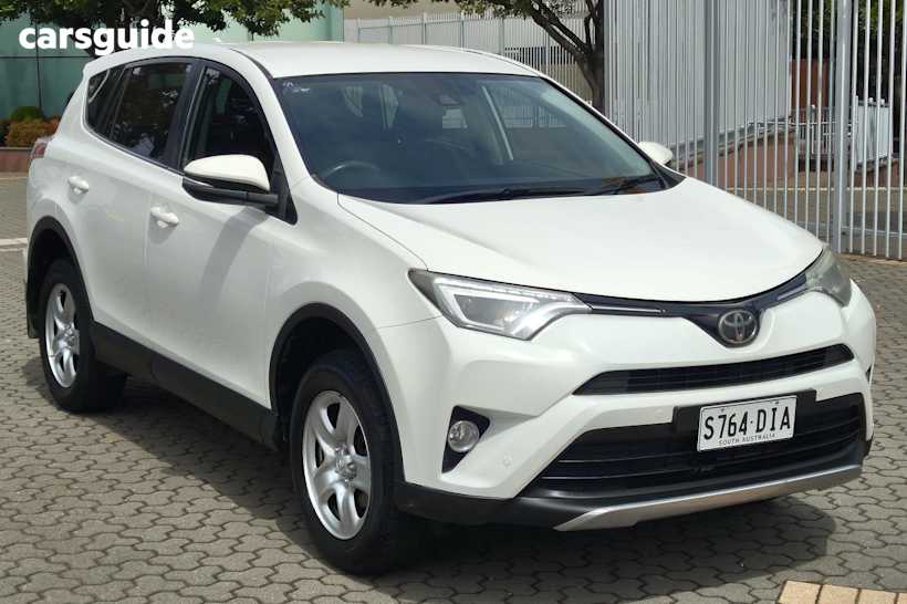 White 2018 Toyota RAV4 SUV GX F