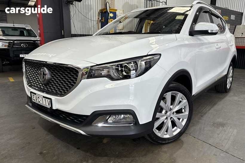 White 2022 MG ZS Wagon Excite