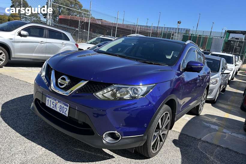 Blue 2015 Nissan Qashqai Wagon Ti (4X2)