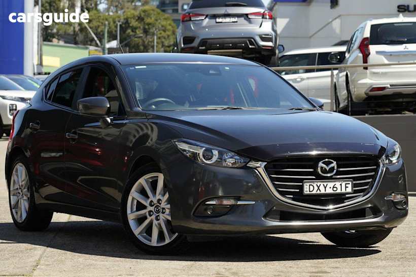 Grey 2018 Mazda 3 Hatchback Sp25