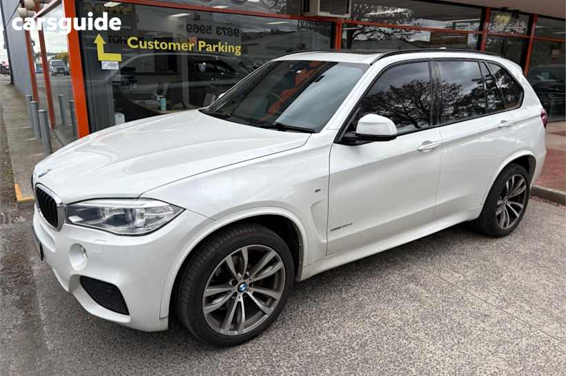 White 2014 BMW X5 SUV XDRIVE30D 4X4