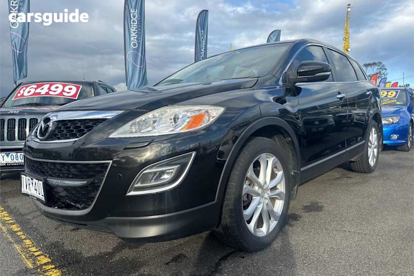 Black 2010 Mazda CX-9 SUV GRAND TOURING 4WD