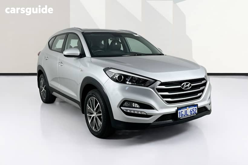 Silver 2017 Hyundai Tucson Wagon Active X (Fwd)