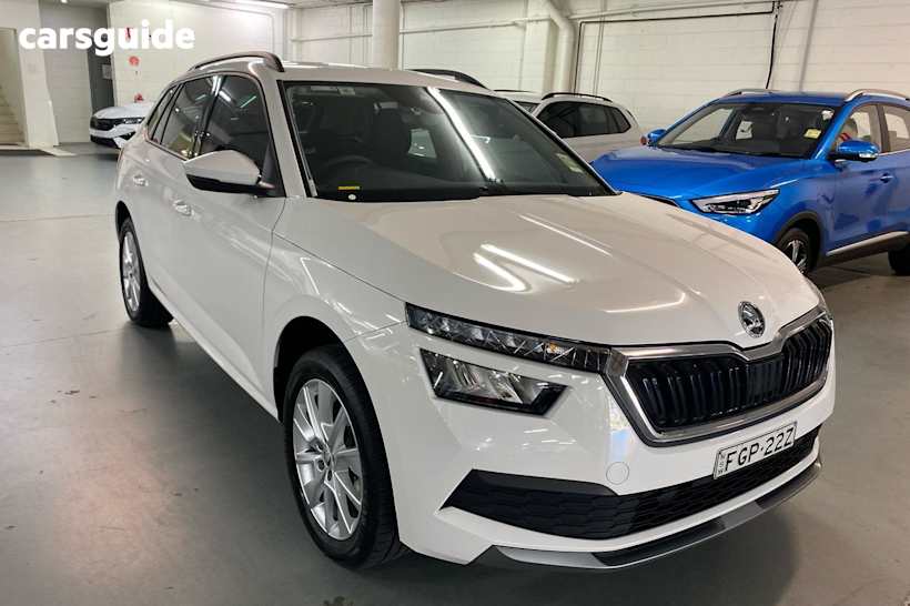 White 2024 Skoda Kamiq SUV 85TSI STYLE F