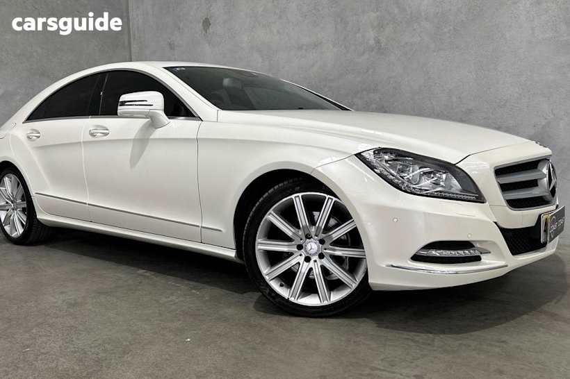 White 2013 Mercedes-Benz CLS250 Coupe Cdi Be