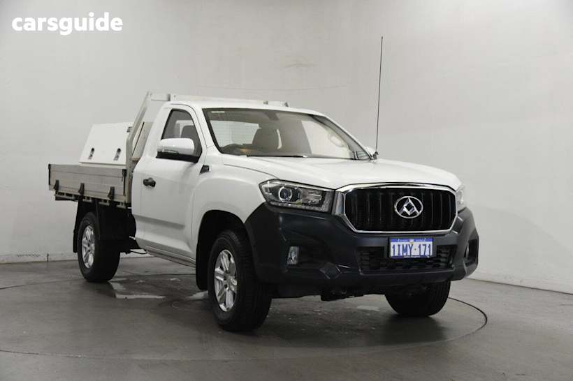 White 2018 LDV T60 Ute Tray PRO R