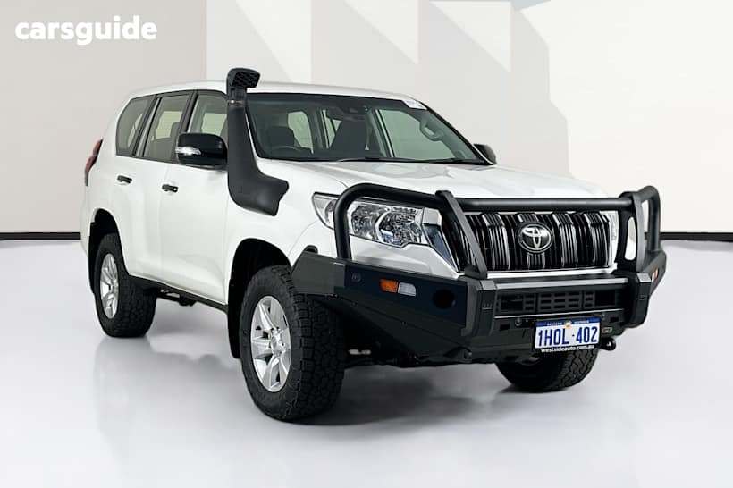 White 2022 Toyota Landcruiser Prado Wagon Gx 7 Seat