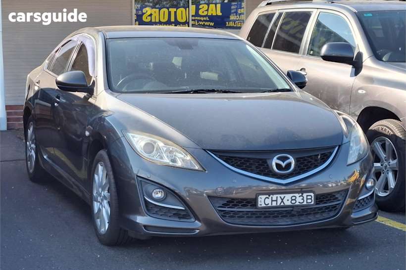 Grey 2012 Mazda 6 Sedan Touring