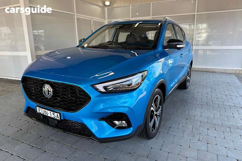 Blue 2022 MG ZST SUV EXCITE F