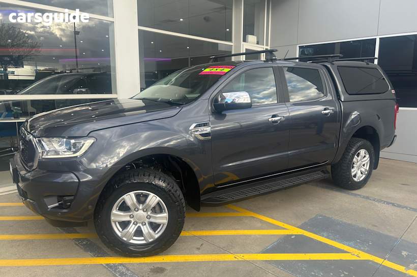 Grey 2021 Ford Ranger Ute Tray XLT 4X4