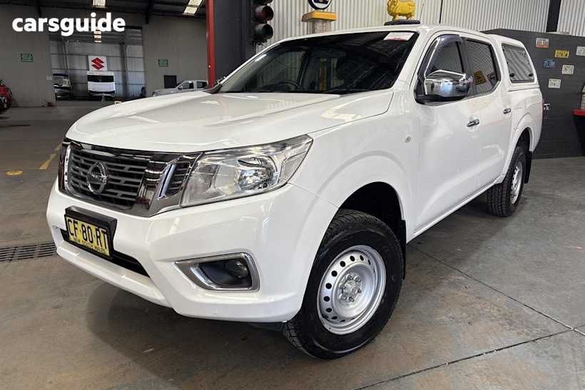 White 2015 Nissan Navara Double Cab Utility Rx (4X2)