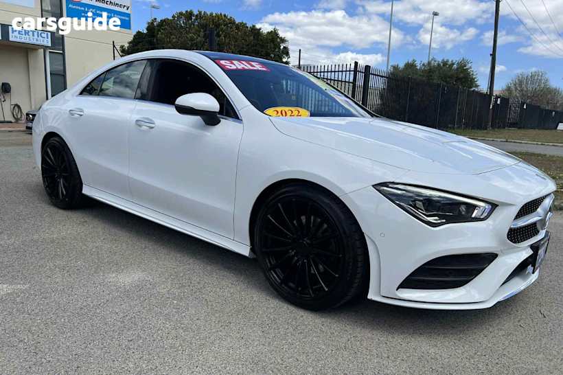 White 2022 Mercedes-Benz CLA200 Coupe