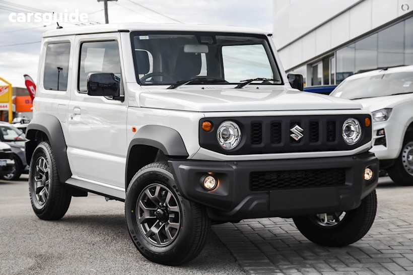 White 2025 Suzuki Jimny SUV GLX 4X4