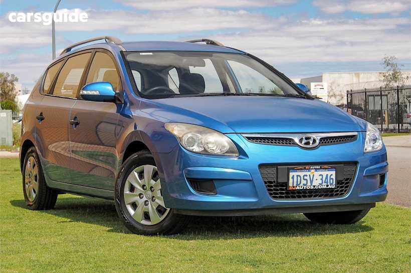 Blue 2011 Hyundai I30 Wagon Cw Sx 1.6 Crdi