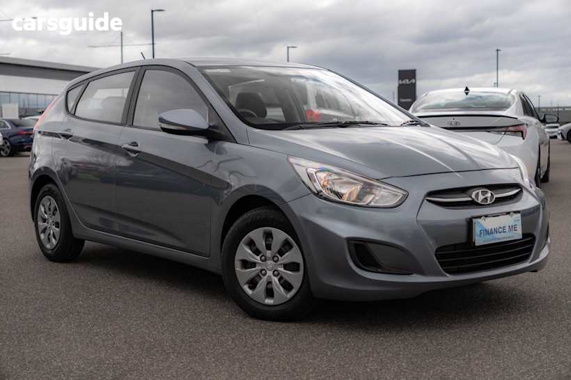 Silver 2017 Hyundai Accent Hatch ACTIVE F