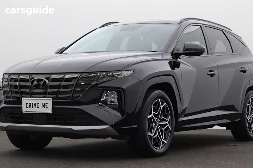 Black 2021 Hyundai Tucson SUV N LINE F