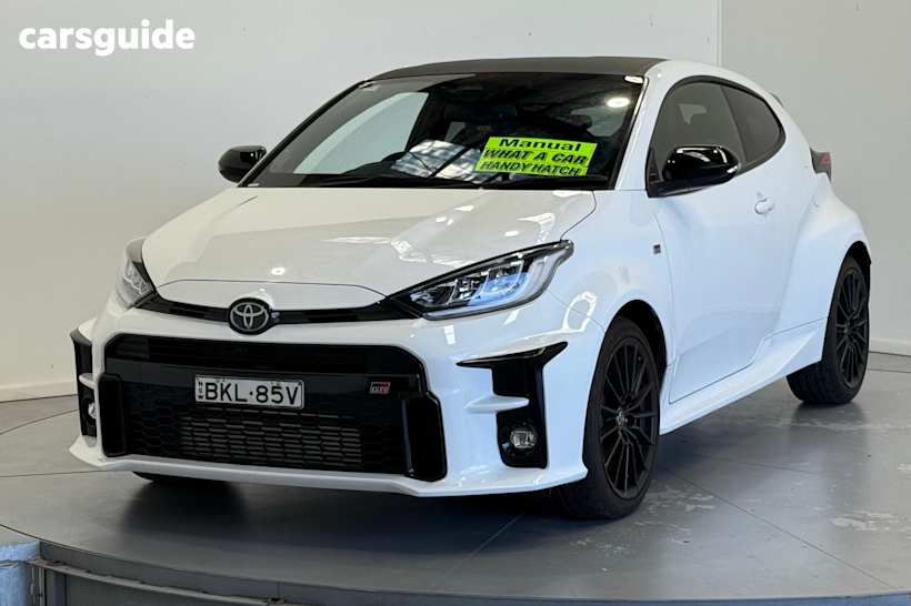 White 2021 Toyota Yaris Hatch GR 4WD